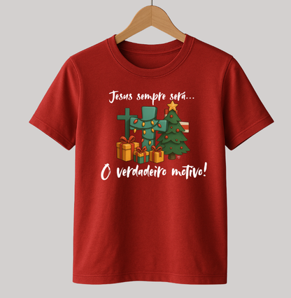 Camiseta verdadeiro sentido do natal