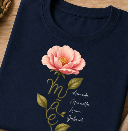 Camiseta Personalizada Flor de amor