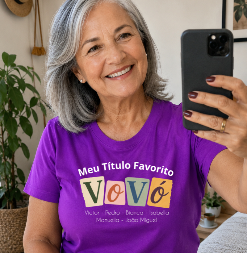 Camiseta Personalizada Meu Título Favorito