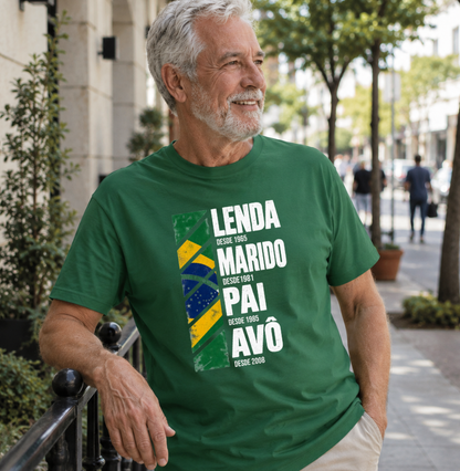 Camiseta Personalizada Vovô Lenda
