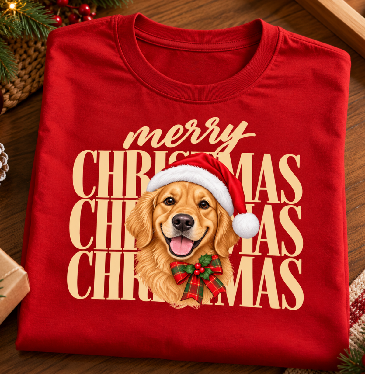 Camiseta Personalizada Merry Christmas
