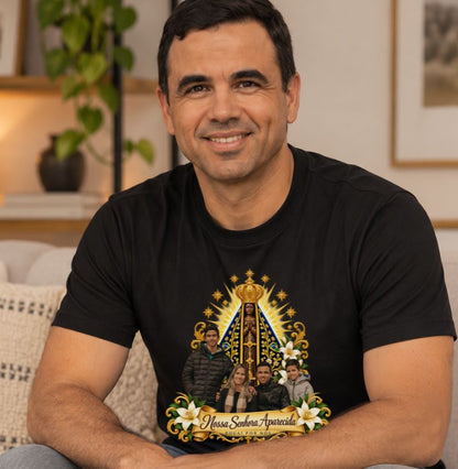 Camiseta Personalizada Nossa Senhora Aparecida com Foto