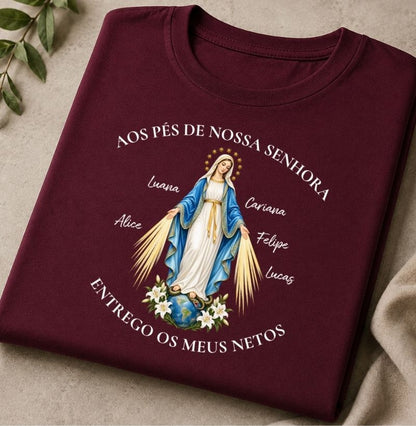 Camiseta Personalizada Nossa Senhora das Graças