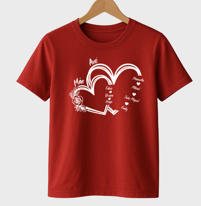 Camiseta Personalizada Mãe e avó