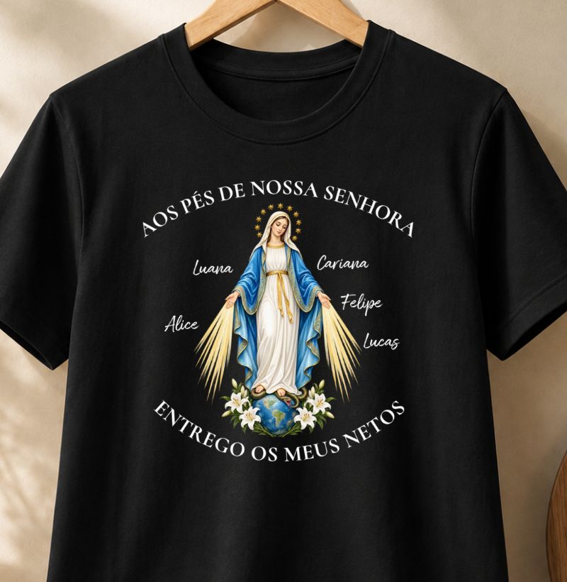 Camiseta Personalizada Nossa Senhora das Graças