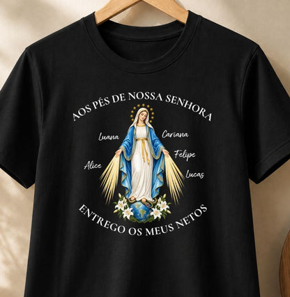Camiseta Personalizada Nossa Senhora das Graças