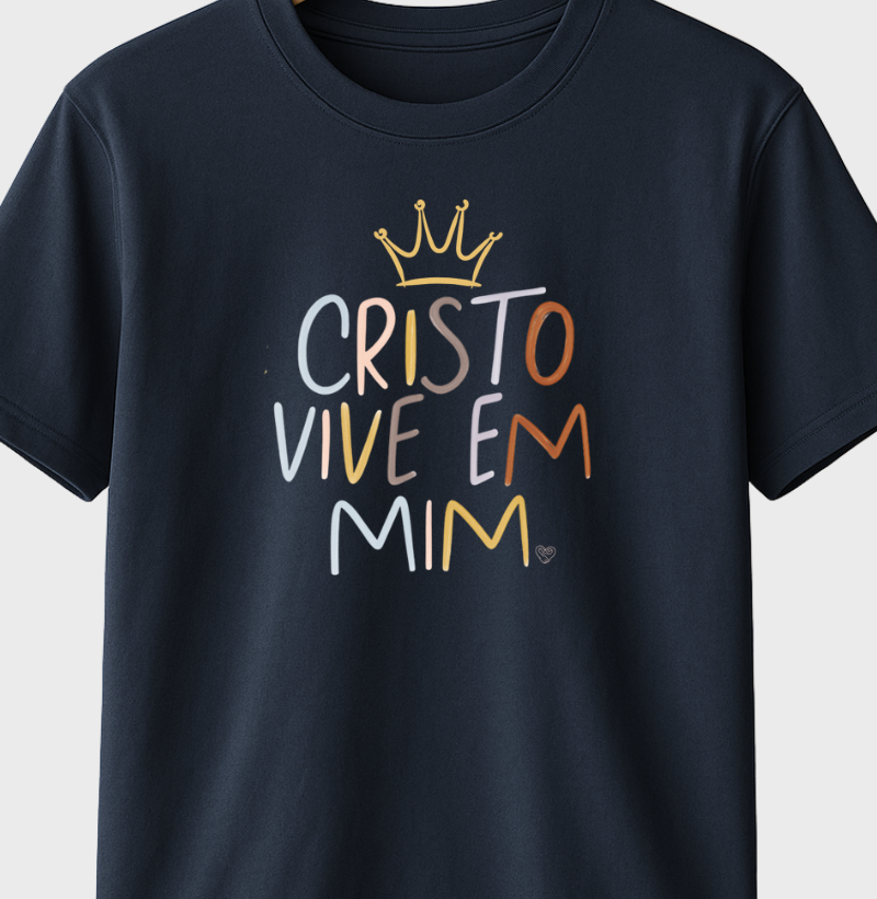 Camiseta Cristo Vive em mim