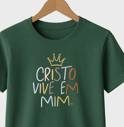 Camiseta Cristo Vive em mim