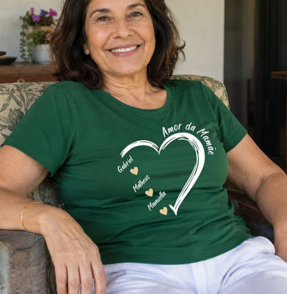 Camiseta Personalizada  Amores da Mamãe