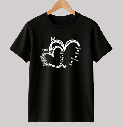 Camiseta Personalizada Mãe e avó