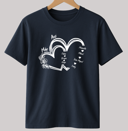 Camiseta Personalizada Mãe e avó