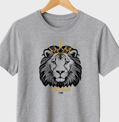 Camiseta Infantil Jesus Cristo é o Rei