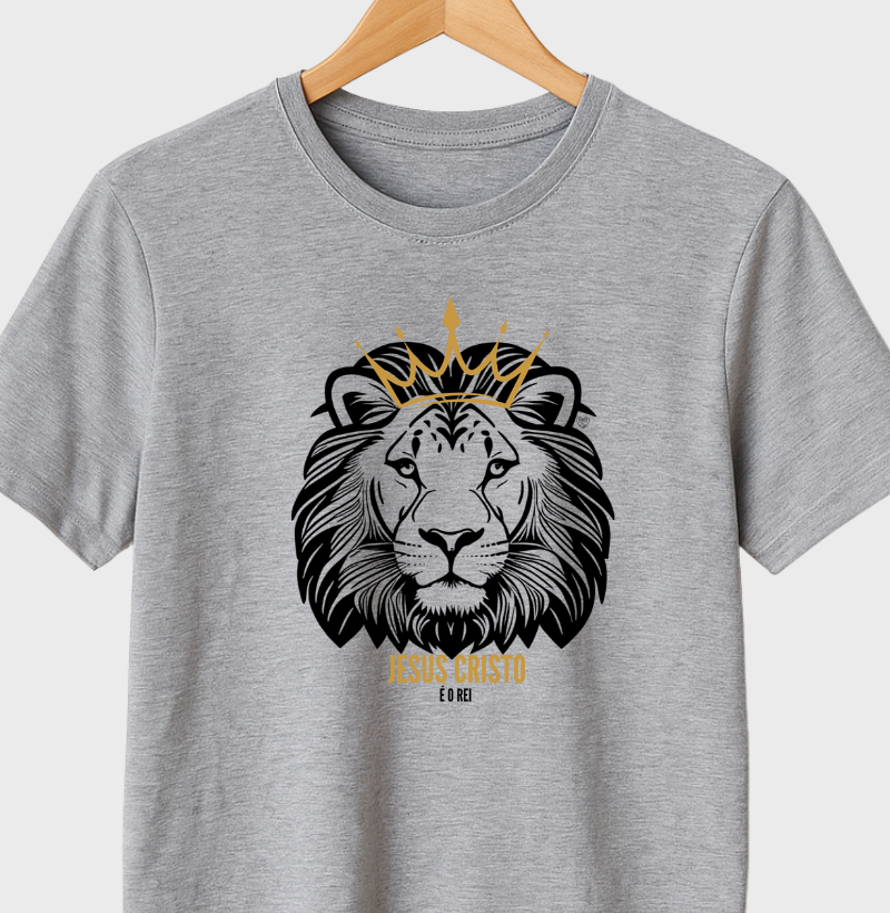 Camiseta Jesus Cristo é o Rei
