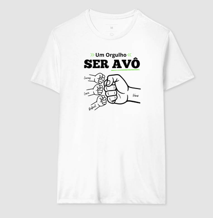 Camiseta Personalizada Orgulho Ser Avô