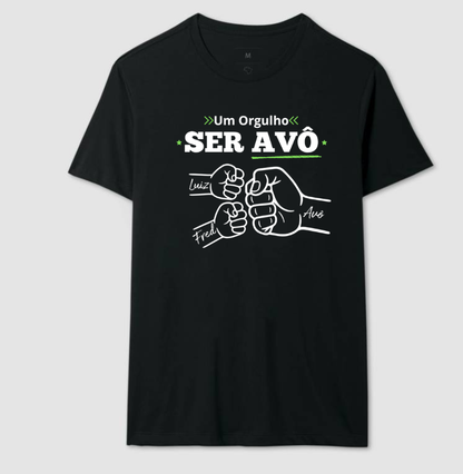 Camiseta Personalizada Orgulho Ser Avô