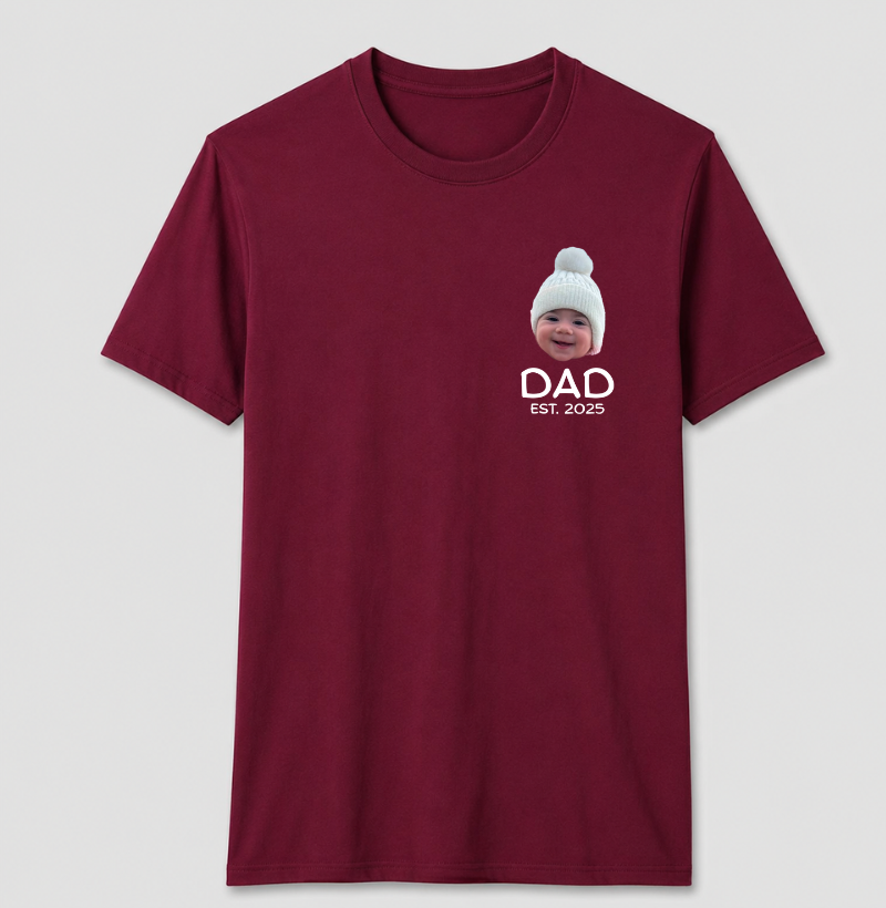 Camiseta Personalizada DAD e ano