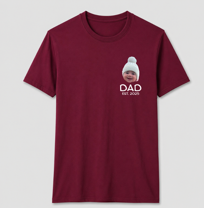 Camiseta Personalizada DAD e ano