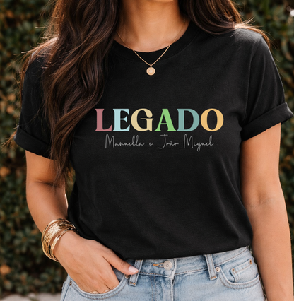 Camiseta Personalizada Legado de mãe