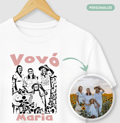 Camiseta - Retrato Família