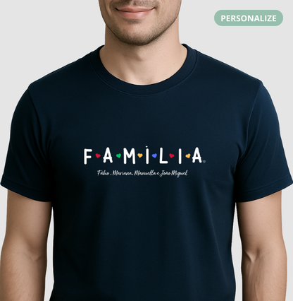 Camiseta - Família Divertida