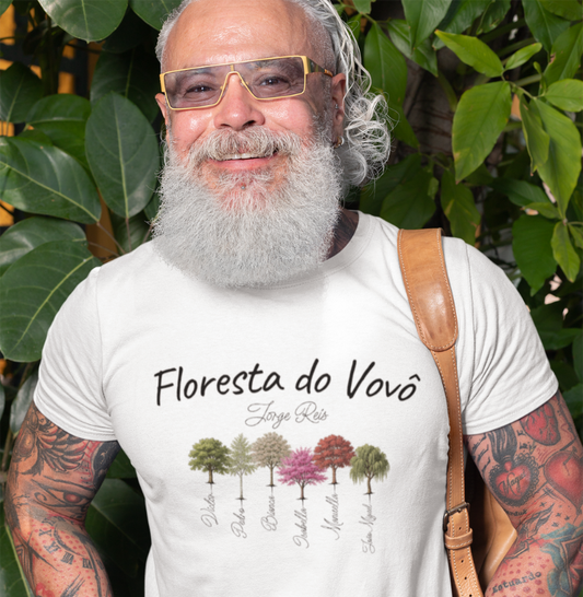 Camiseta Personalizada - Floresta do Vovô