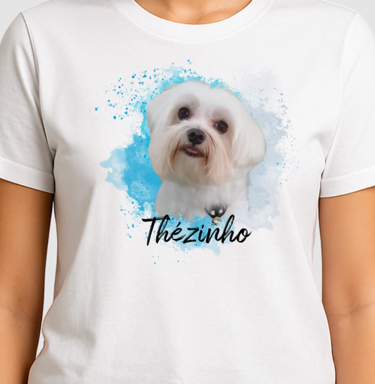 Camiseta Personalizada Bootleg - Meu Pet