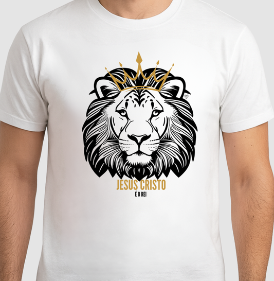 Camiseta Jesus Cristo é o Rei