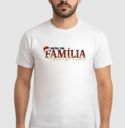 Camiseta Natal em Família
