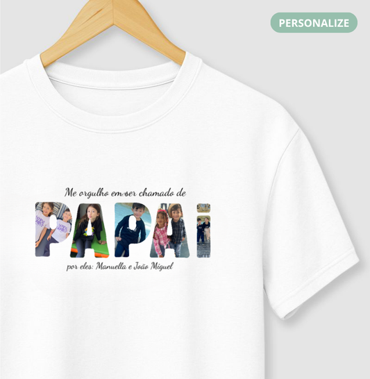 Camiseta Pai - Me orgulho em ser chamado
