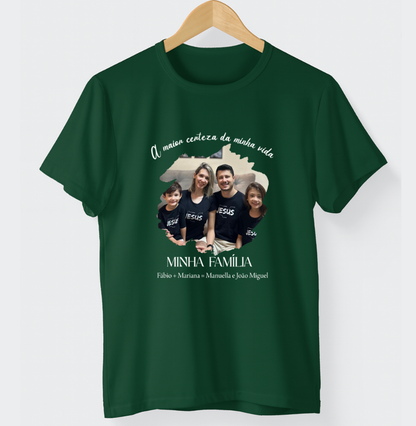 Camiseta Família - A Maior Certeza