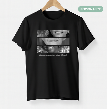 Camiseta Sorrisos de Felicidade