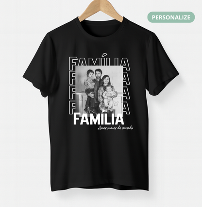 Camiseta - Família Amor maior do mundo