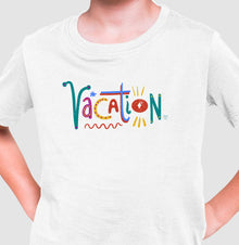 Camiseta Infantil Viagem Vacation