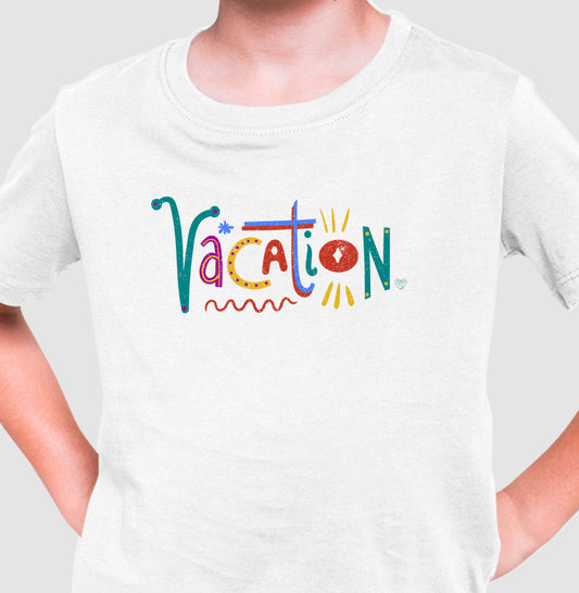 Camiseta Infantil - Vacation