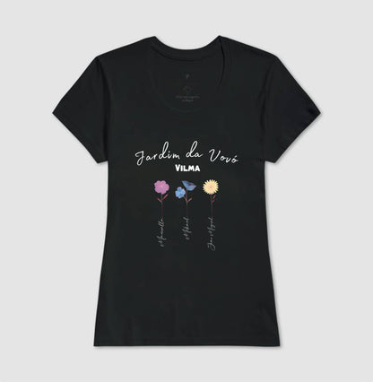 Camiseta Personalizada - Jardim da Vovó