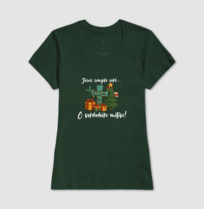 Camiseta verdadeiro sentido do natal