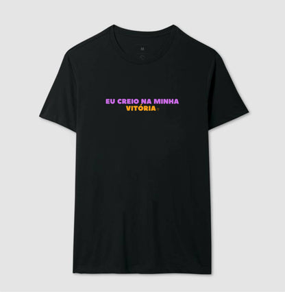 Camiseta Personalizada - Eu creio na vitória