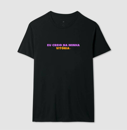 Camiseta Personalizada - Eu creio na vitória