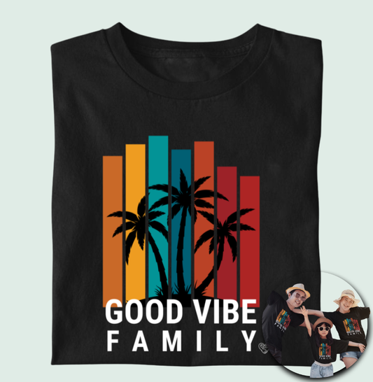 Camiseta Família - Good Vibe