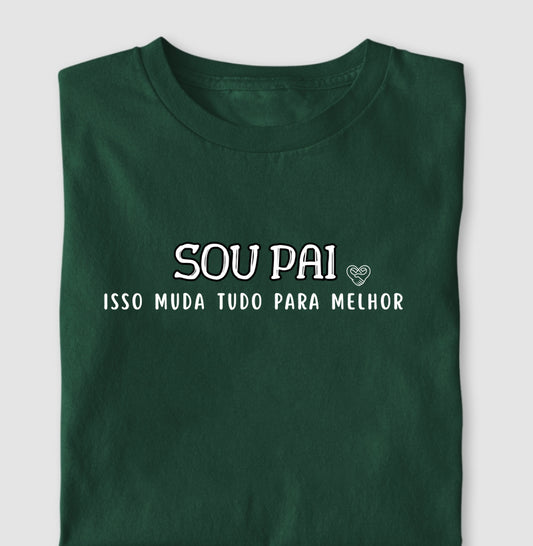 Camiseta Pai - Muda para melhor