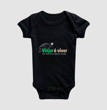 Body Infantil  Viajar é Viver
