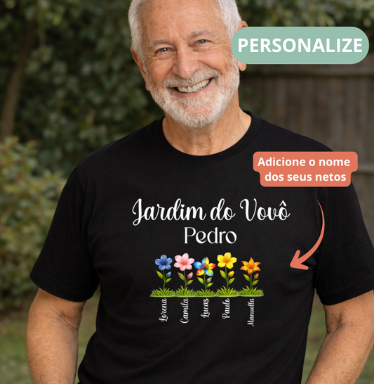 Camiseta Personalizada Jardim do Vovô
