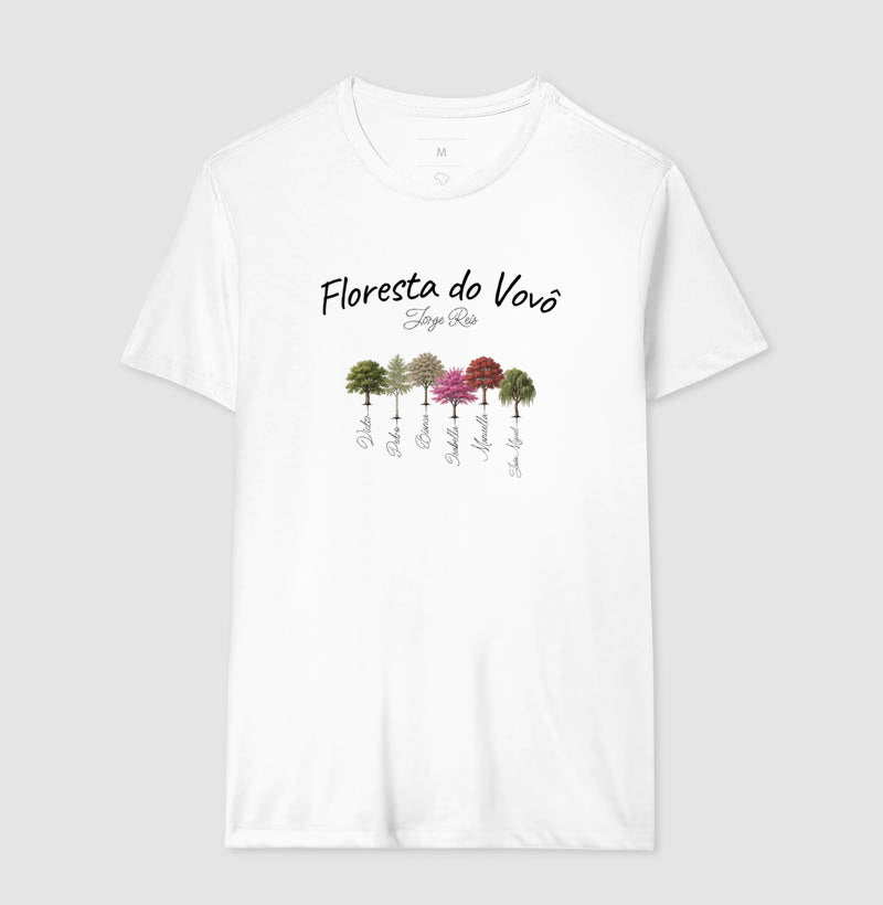 Camiseta Personalizada Floresta do Vovô