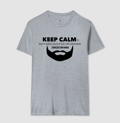 Camiseta Pai - Keep Calma Barba