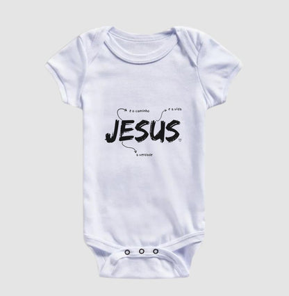 Body Infantil Jesus é o caminho, verdade e vida