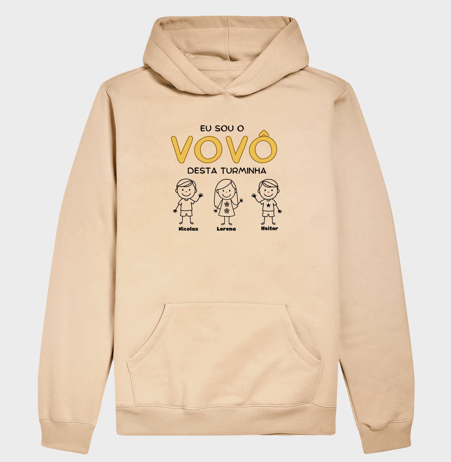 Moletom Personalizado Vovô/ Vovó desta turminha