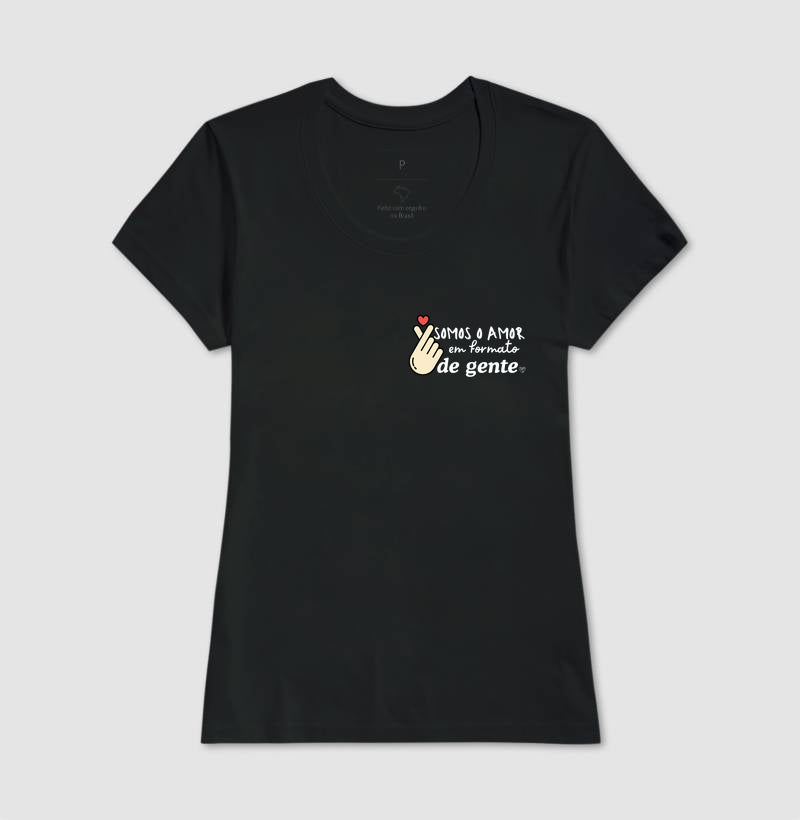 Camiseta Família Formato de Gente