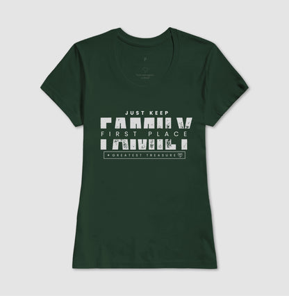 Camiseta Família - Just Keep Family