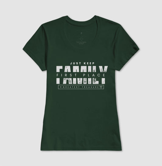 Camiseta Família - Just Keep Family