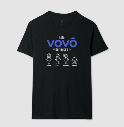 #6427-2 PAULO DA SILVA CAMISETA PRETA P